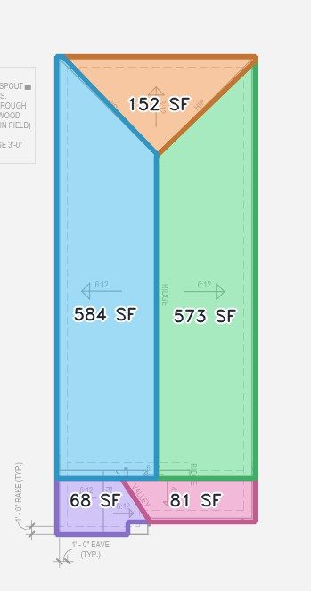 R05 · 5 planes · 1,457 SF (reference 1,384)