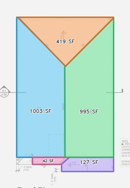 R10 · 5 planes · 2,586 SF (reference 2,597)